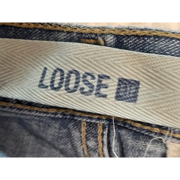 Vtg 90s Gap Womens Loose Fit Button Fly Classic Medium Wash Y2K Size 16 Jeans - Picture 7 of 16